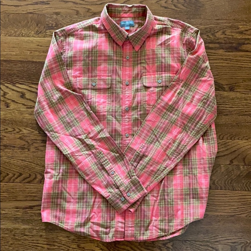 LL. Bean collared button down